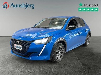 Blå metal Brugt 2023 Peugeot e-208 Active Hatchback | 126.500 kr. (God pris)