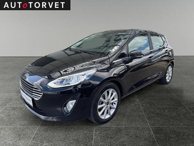 Sort Brugt 2020 Ford Fiesta Titanium Hatchback | 59.700 kr. (Super pris)