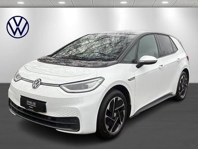 Hvid Brugt 2021 VW ID.3 Family Hatchback | 159.900 kr. (Fair pris)
