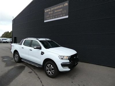 brugt Ford Ranger 3200kg 3,2 TDCi Wildtrak 4x4 200HK DobKab 6g Aut.