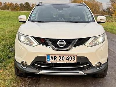 Hvid Brugt 2014 Nissan Qashqai Tekna SUV | 105.000 kr.