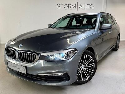 Sølvmetal Brugt 2017 BMW 520 Stationcar | 209.900 kr. (Dyr)