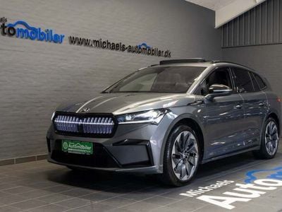 Koksmetal Brugt 2024 Skoda Enyaq iV SportLine SUV | 439.900 kr. (Fair pris)