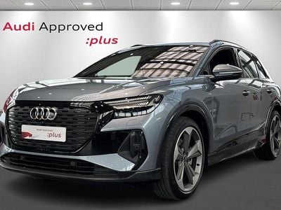Brugt Audi Q4 e-tron 210 kW (286 HK) 2024 Lysblåmetal SUV