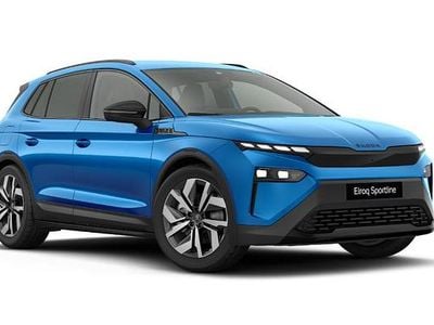 Blåmetal Brugt 2025 Skoda Elroq SportLine SUV | 369.900 kr. (Lidt for dyr)