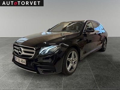 Sort Brugt 2019 Mercedes E300 AMG line Stationcar | 329.700 kr. (Dyr)