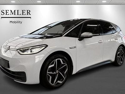 Brugt VW ID.3 150 kW (204 HK) 2020 Hvid Hatchback