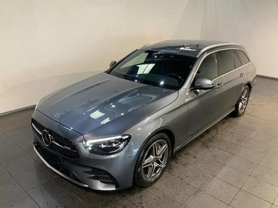 Grå Brugt 2022 Mercedes E300 Advantage Stationcar | 389.900 kr. (Lidt for dyr)