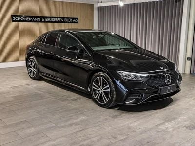 Brugt Mercedes EQE350 AMG line 214 kW (292 HK) 2024 Sortmetal Sedan