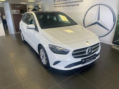 Hvid Brugt 2019 Mercedes B200 Progressive MPV | 224.900 kr. (Fair pris)