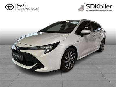 Pearl white Brugt 2021 Toyota Corolla Active Stationcar | 249.900 kr. (Fair pris)