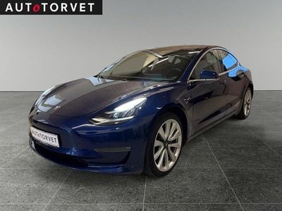Blåmetal Brugt 2019 Tesla Model 3 Long Range AWD Sedan | 129.700 kr. (Fair pris)