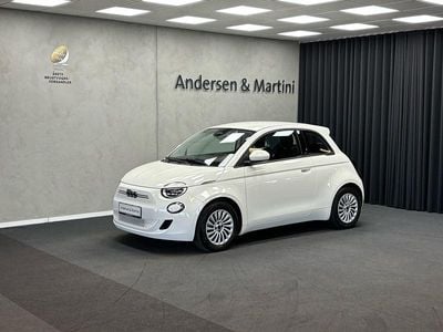 Hvid Brugt 2023 Fiat 500e Hatchback | 118.900 kr. (Fair pris)