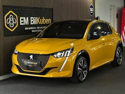 Brugt 2021 Peugeot e-208 GT Hatchback | 129.900 kr. (God pris)