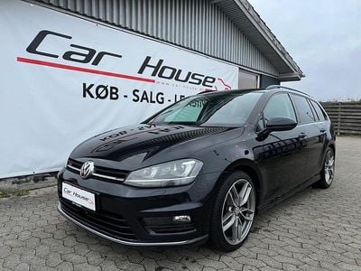 Sortmetal Brugt 2016 VW Golf VII R-line Stationcar | 119.900 kr. (Fair pris)
