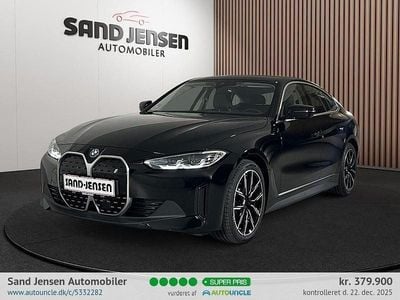 Sort Brugt 2024 BMW i4 Sedan | 379.900 kr. (Super pris)