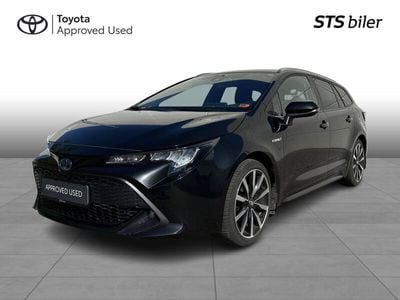 Night sky black Brugt 2021 Toyota Corolla H3 Smart Stationcar | 239.995 kr. (Lidt for dyr)