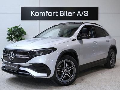 Sølvmetal Brugt 2021 Mercedes EQA250 AMG line SUV | 249.900 kr. (Dyr)