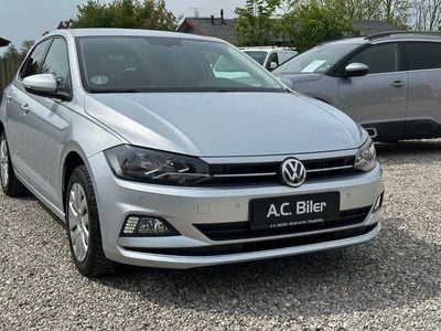 Sølvmetal Brugt 2019 VW Polo Highline Hatchback | 149.900 kr. (Fair pris)