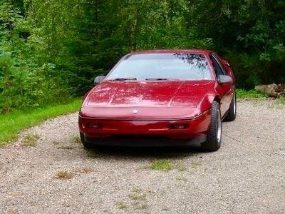 Rød Brugt 1989 Pontiac Fiero | 79.000 kr.