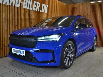 Blå Brugt 2021 Skoda Enyaq iV SportLine SUV | 274.800 kr. (God pris)
