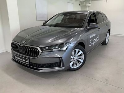 Graphite grey Brugt 2024 Skoda Superb Selection Stationcar | 499.600 kr.