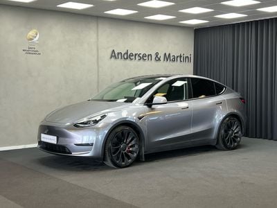 Brugt 2023 Tesla Model Y Performance SUV | 344.400 kr. (Lidt for dyr)