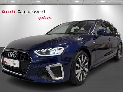 Mørkblåmetal Brugt 2023 Audi A4 S-line plus Stationcar | 379.900 kr.