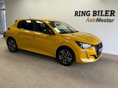 Gul Brugt 2023 Peugeot 208 Allure Hatchback | 145.000 kr. (Fair pris)
