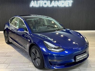 Blåmetal Brugt 2019 Tesla Model 3 Long Range AWD Sedan | 174.800 kr. (Fair pris)