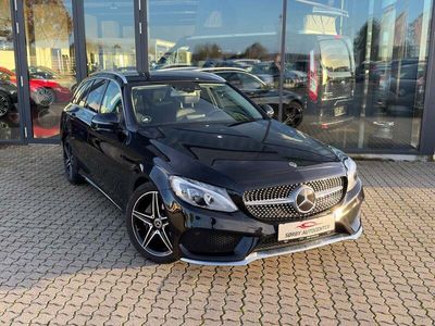 brugt Mercedes C220 d 2,2 AMG Line stc. aut.