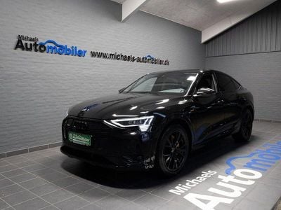 Sortmetal Brugt 2022 Audi e-tron Black Edition SUV | 469.900 kr. (Fair pris)