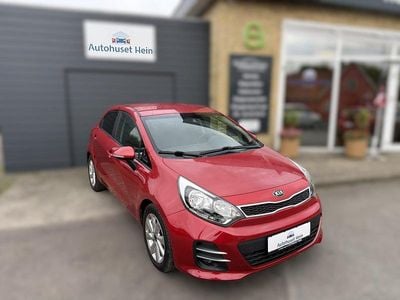 Rød Brugt 2017 Kia Rio Hatchback | 59.800 kr. (Fair pris)