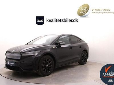 Sort Brugt 2022 Skoda Enyaq iV RS SUV | 304.900 kr. (Lidt for dyr)
