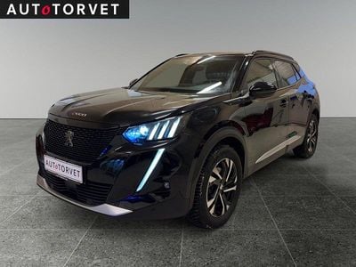Brugt Peugeot e-2008 Allure 100 kW (136 HK) 2022 Sort SUV