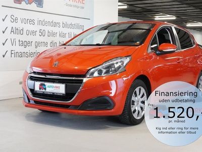 brugt Peugeot 208 1,2 VTi Man.