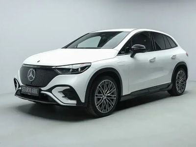 Hvid Brugt 2023 Mercedes EQE350 AMG line SUV | 489.900 kr.