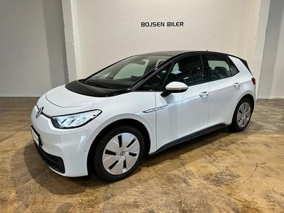 Glacier white metallic Brugt 2022 VW ID.3 Pro Hatchback | 159.990 kr. (God pris)