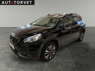 Sort Brugt 2017 Peugeot 2008 Allure SUV | 87.700 kr. (God pris)