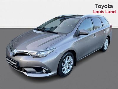 brugt Toyota Auris Touring Sports 1,8 Hybrid H2 Comfort Safety Skyview 136HK Stc Aut.