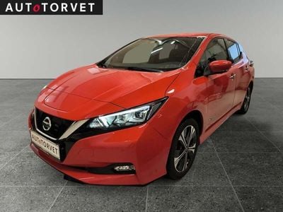 Rød Brugt 2019 Nissan Leaf N-Connecta Hatchback | 89.700 kr. (God pris)