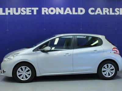 Sølvmetal Brugt 2015 Peugeot 208 Active Hatchback | 74.900 kr. (Fair pris)
