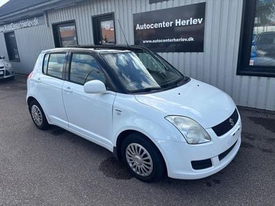 Hvid Brugt 2008 Suzuki Swift GL Hatchback | 18.500 kr.