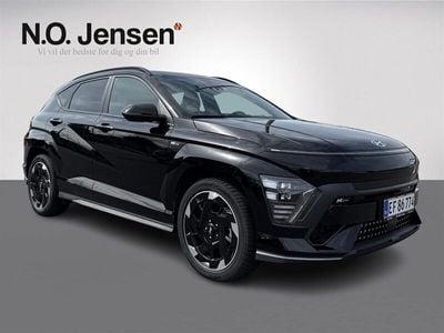 Farve ……………………………………………………………………. abyss black Brugt 2025 Hyundai Kona N Line SUV | 299.900 kr.