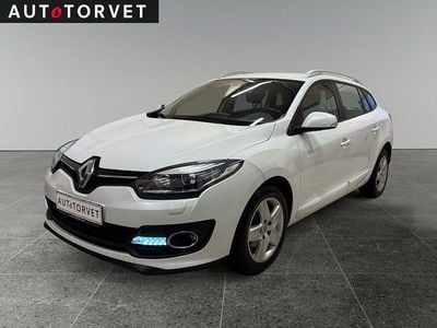 Brugt Renault Mégane III Expression 110 HK (80 kW) 2014 Hvid Stationcar
