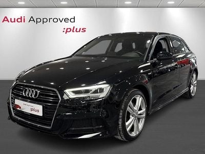 Brugt Audi A3 Sportback Sport 150 HK (110 kW) 2019 Sort Hatchback