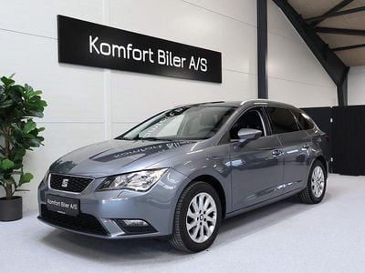 Brugt Seat Leon ST Style 110 HK (80 kW) 2016 Koksmetal Stationcar