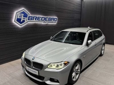 Sølvmetal Brugt 2016 BMW 525 M Sport Stationcar | 199.500 kr.