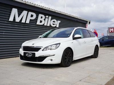 Hvid Brugt 2017 Peugeot 308 Style Stationcar | 94.800 kr. (Fair pris)