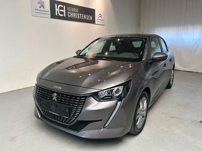 Grå platinium met. Brugt 2020 Peugeot 208 Active+ Hatchback | 114.900 kr. (Fair pris)